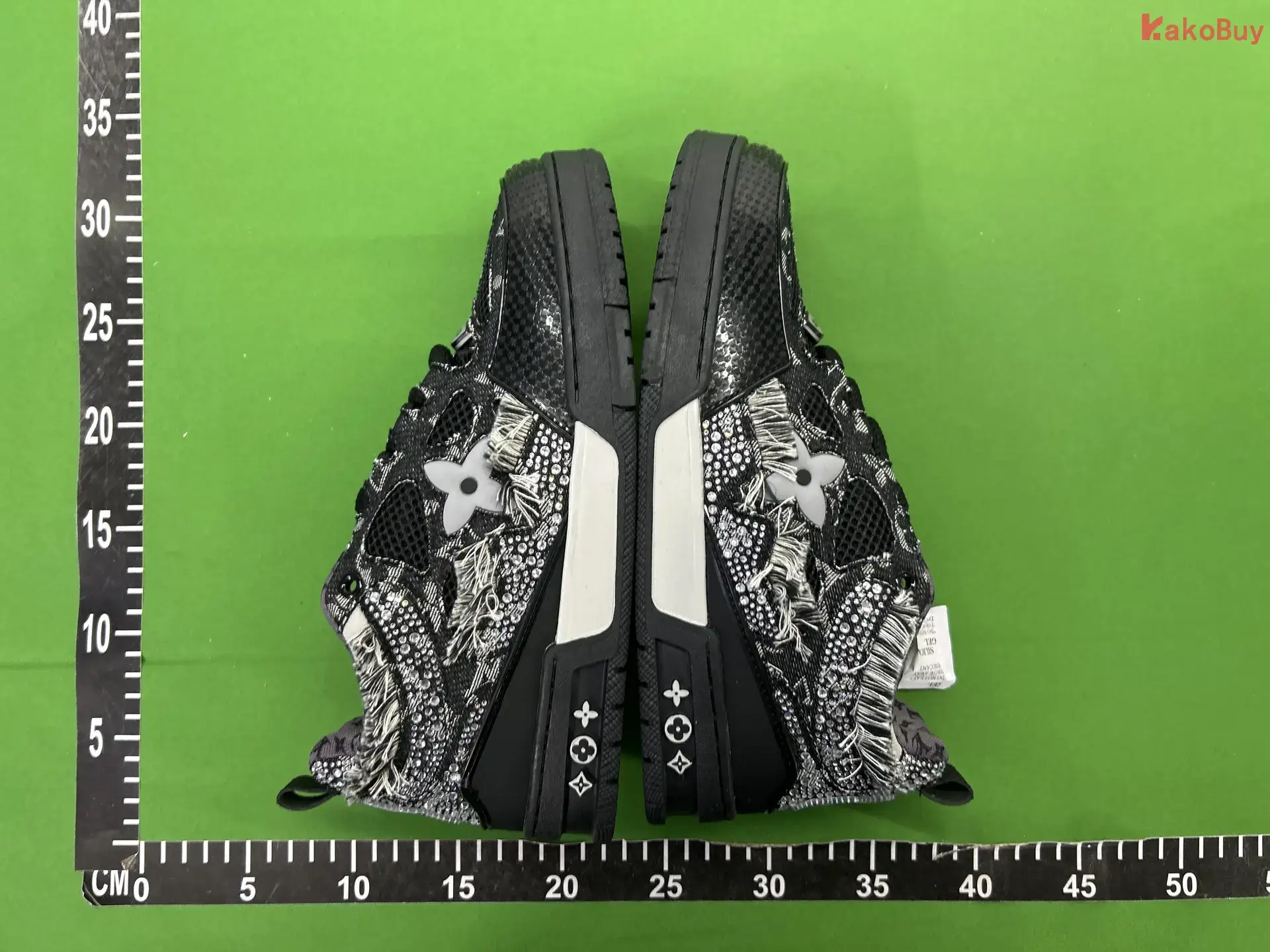 Louis Vuitton LV Trainer Black White