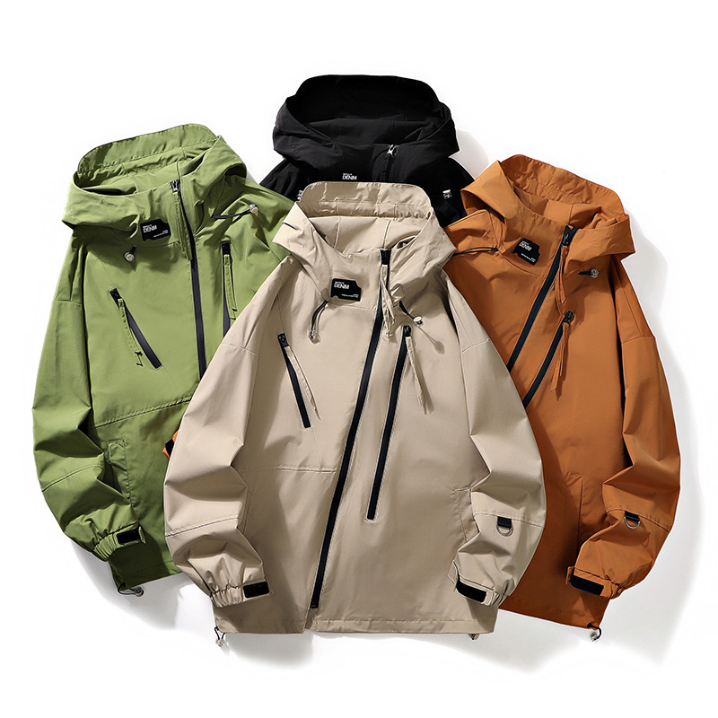 Men's Clothing Dropshipping Jacket Men's Spring and Autumn Trendy American Style Men's Jacket Workwear Jacket Men's Couple Clothes