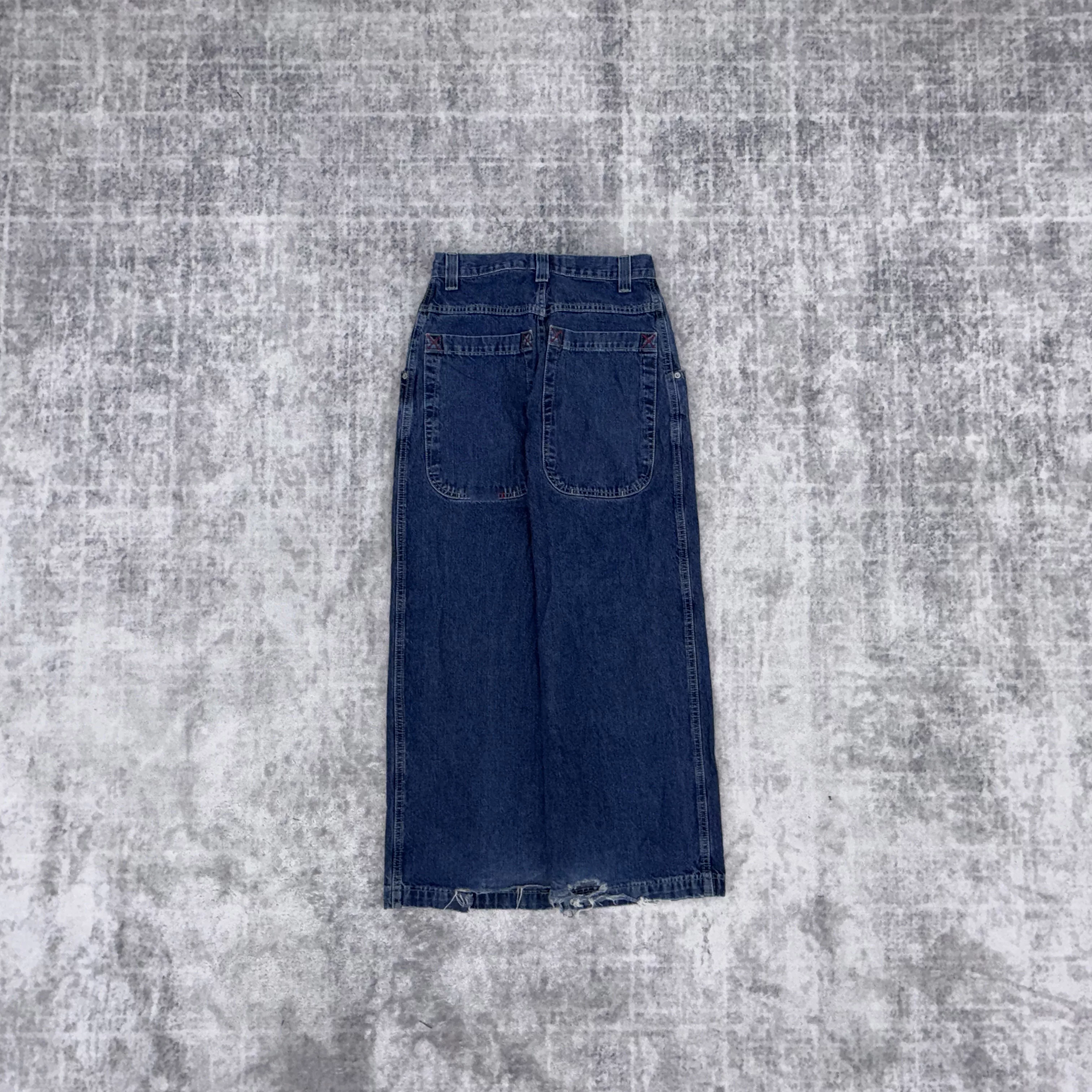 Custom Pockets Have a Clown-Themed Denim Design Foto QC de TAOBAO na Qualit.ly