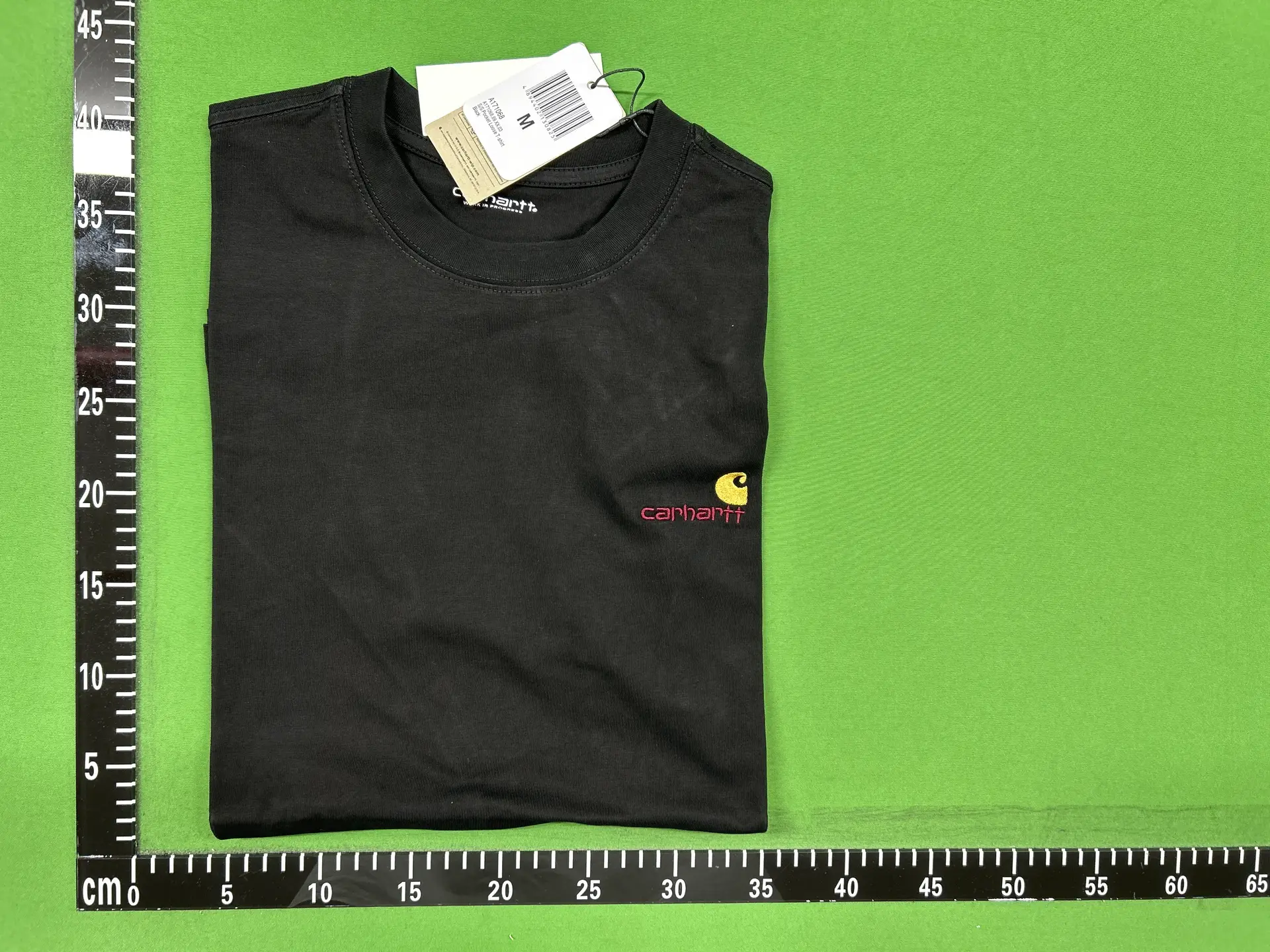 Trendy Brand Carhartt Short-Sleeve T-Shirt Men's Early Spring New Classic Logo Label Pocket Loose Fit Carhartt