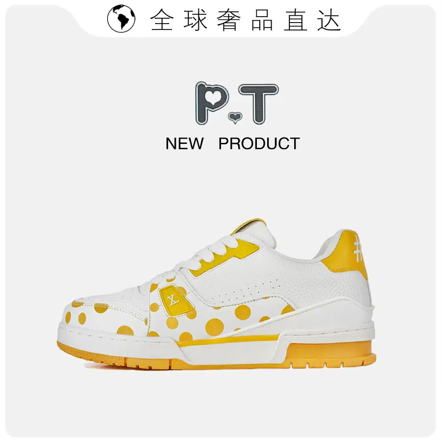 Putian high version of the leather donkey family trainer new tide brand plate shoes men and women light luxury joint trend casual shoes