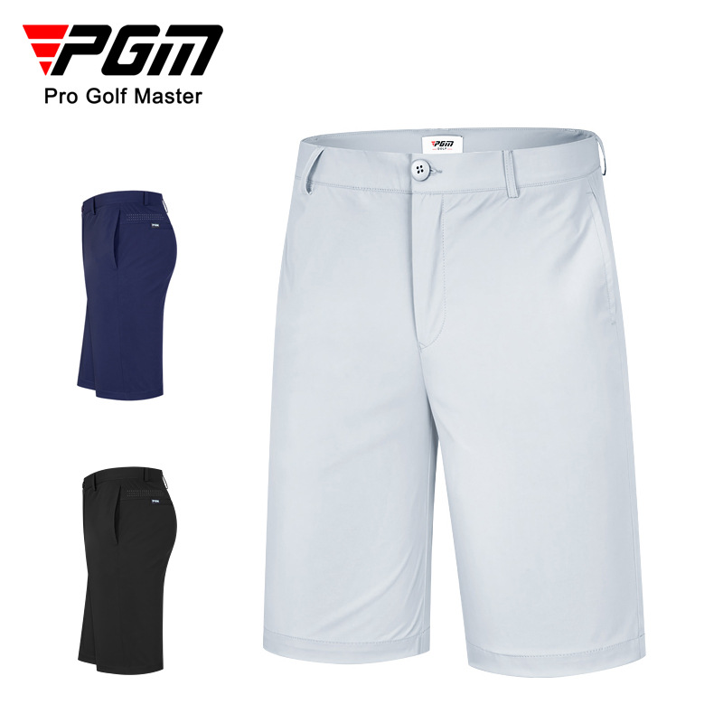 Pgm New Golf Pants Men's Shorts Summer Breathable Sports Pants Elastic Quick-Drying Clothing for Men