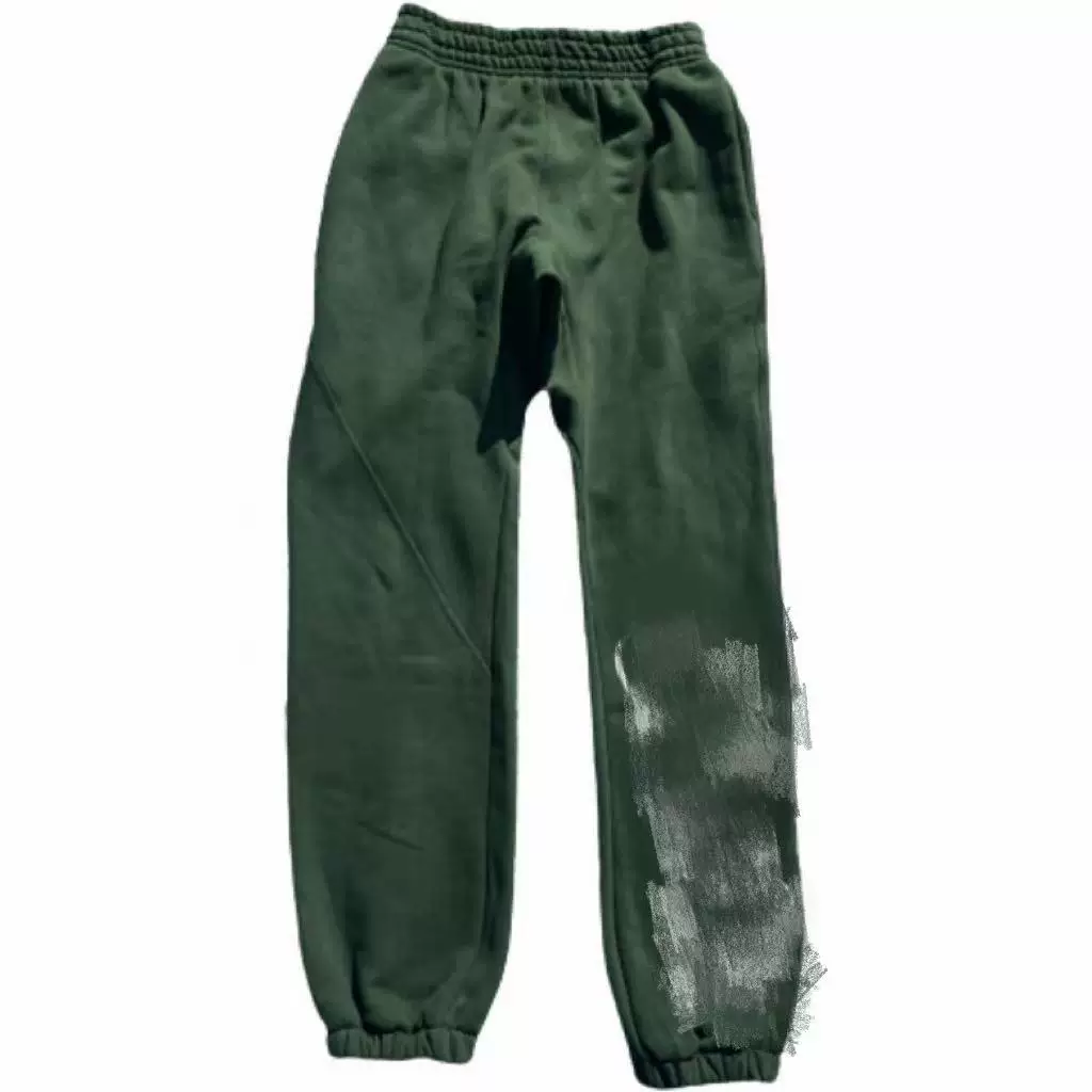 Corteiz Green Trousers QC 照片，来自 TAOBAO Qualit.ly