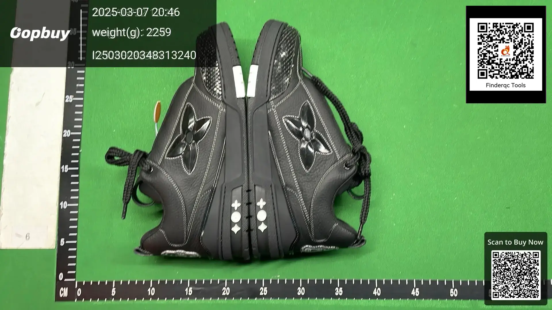 Louis Vuitton LV Trainer Black