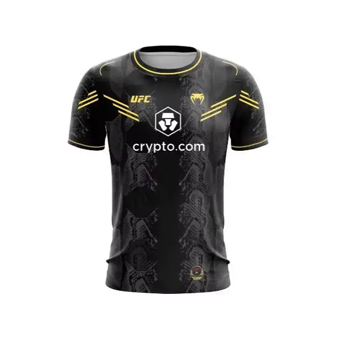 UFC Venum Crypto.com Black Jersey