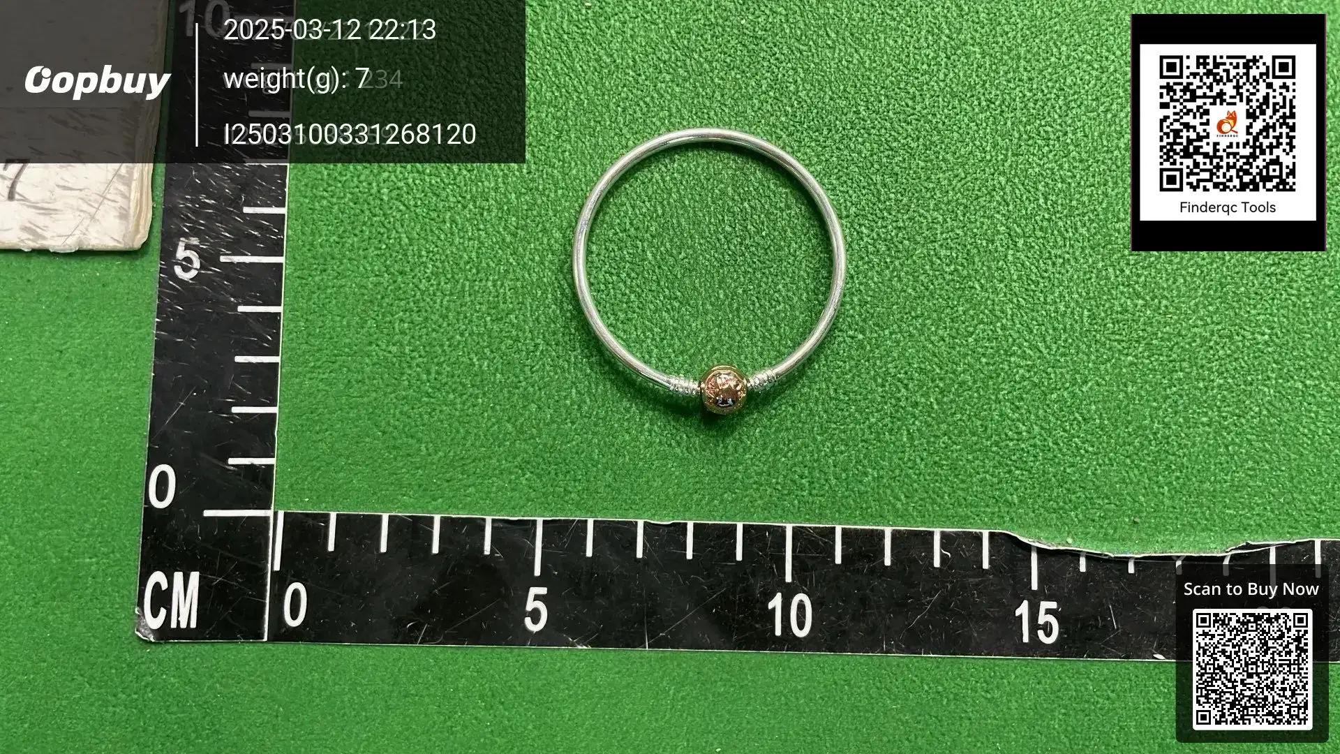 Pandora White Copper Silver Plated Bracelet Classic Rose Gold Round Button Bracelet DIY Basic Bracelet Bracelet