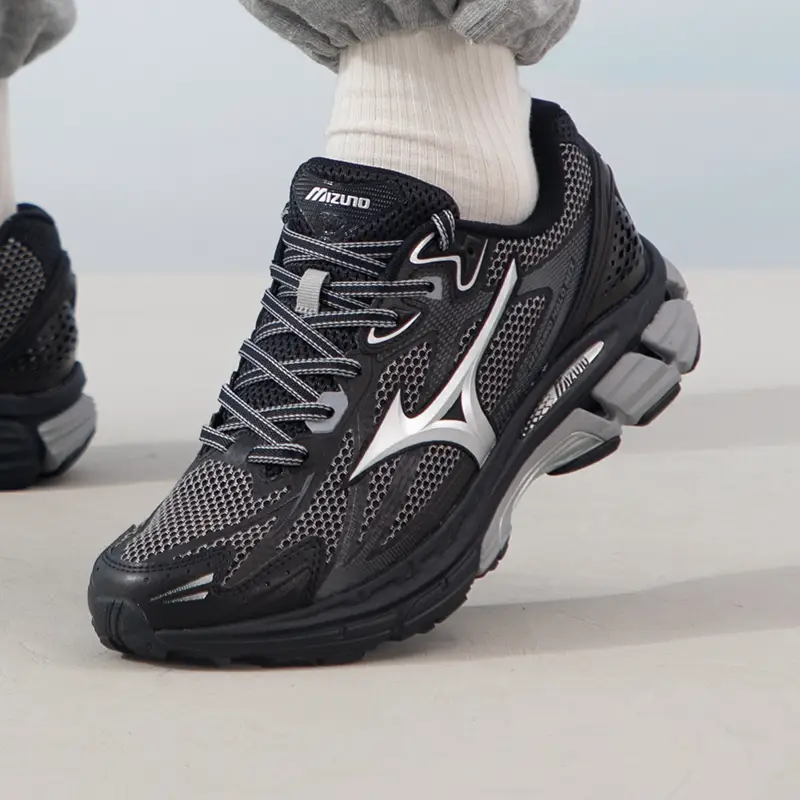 Mizuno Mizuno Official Website Flagship Store Men's Shoes Sports Shoes Functional Shoes Casual Shock Absorption Running Shoes Halo Mix