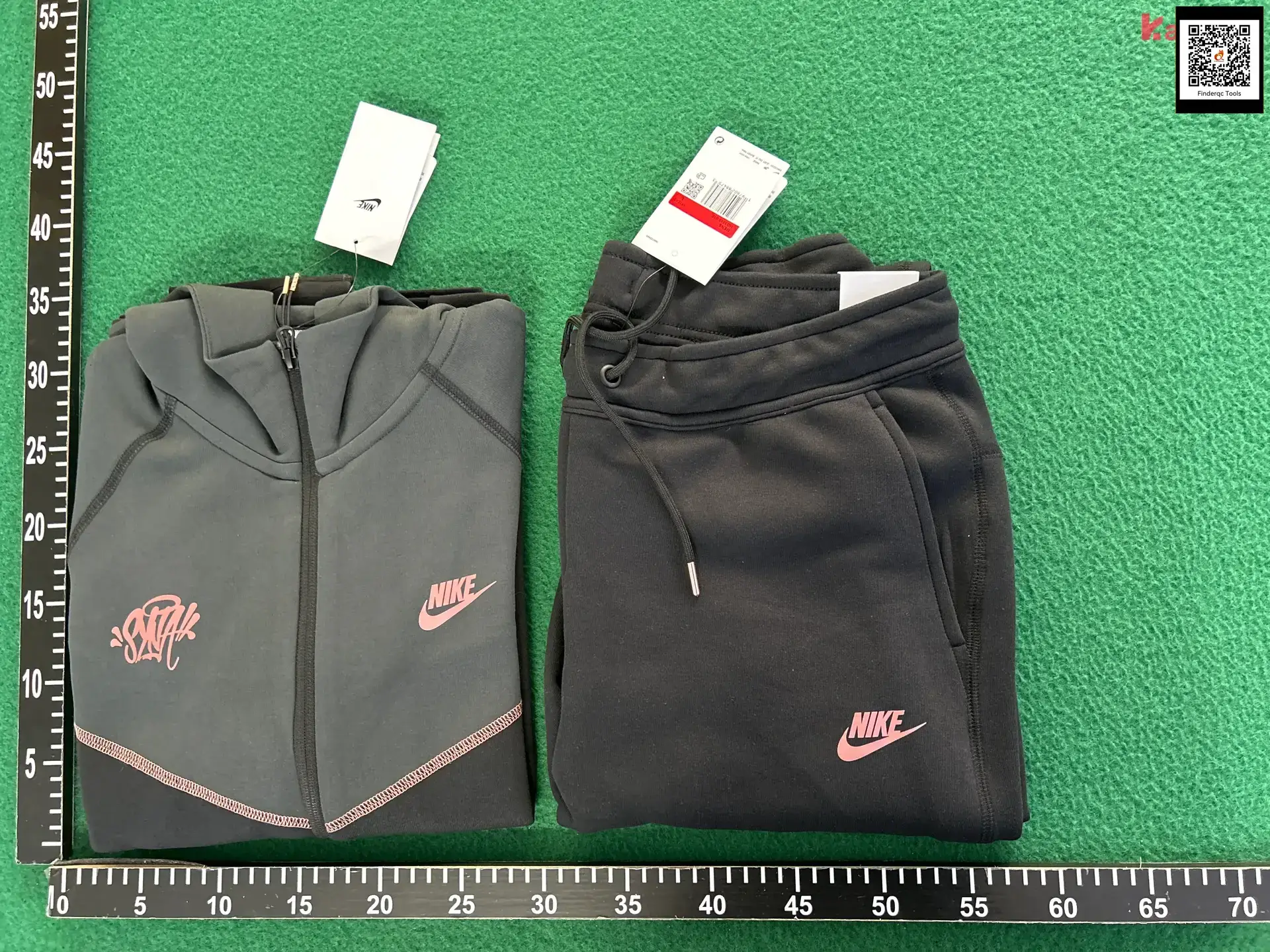Spring and Autumn 2024 Leisure Sports Drawstring Stitching Cotton Knitted Men's suit Hooded Zipper Shirt Rubber Pants