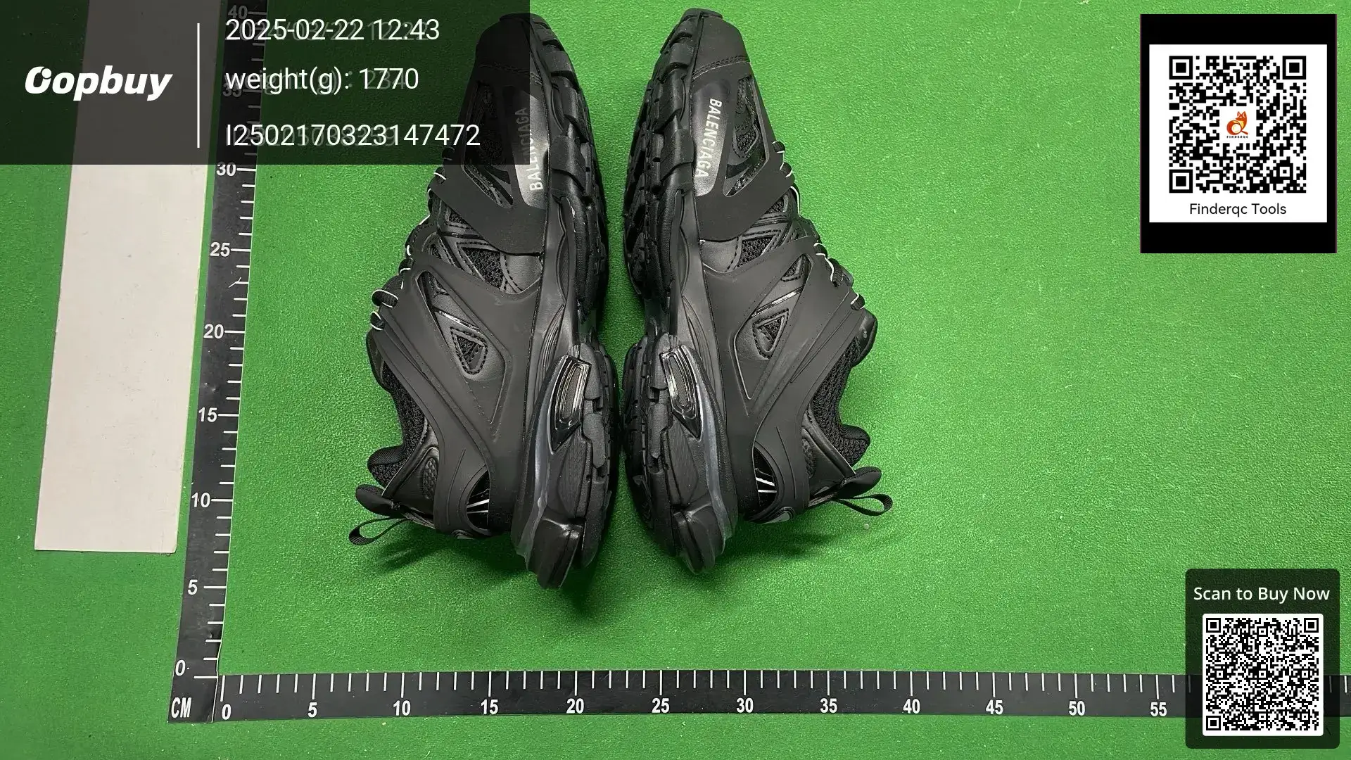 Balenciaga Track Trainers Black