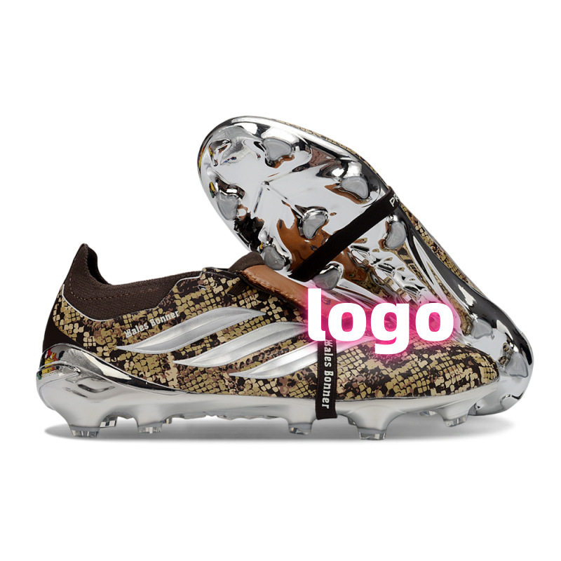 Factory Direct Sales World Cup Predator 26 Flip-Top Fg Spikes Men's and Women's Competition Training Football Shoes Predator Elite