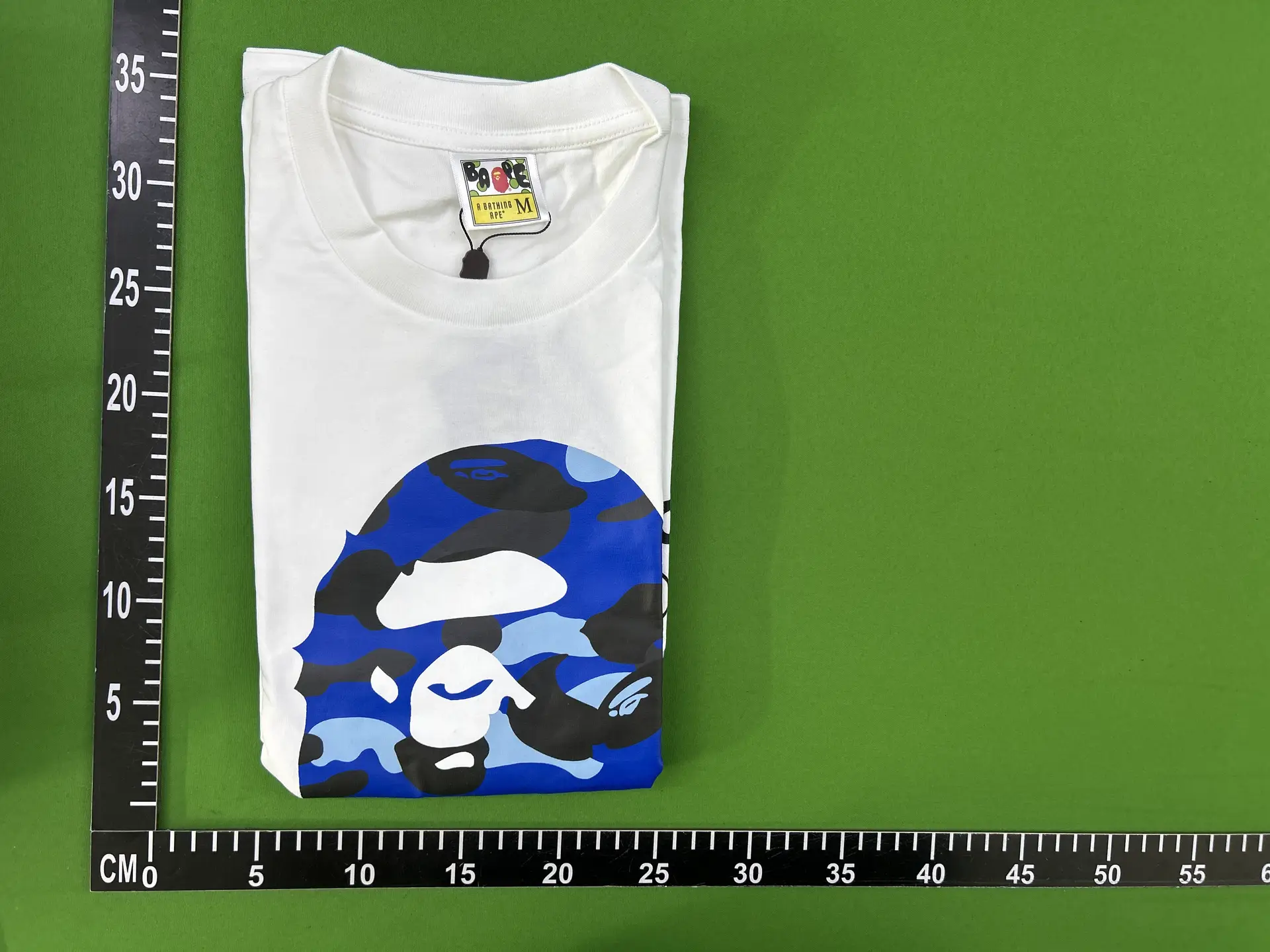 Trendy Brand Cross-Border Wholesale Supply Foreign Trade Dropshipping 260g Heavyweight Bape Ape Head Shark Short-Sleeve T-Shirt 6
