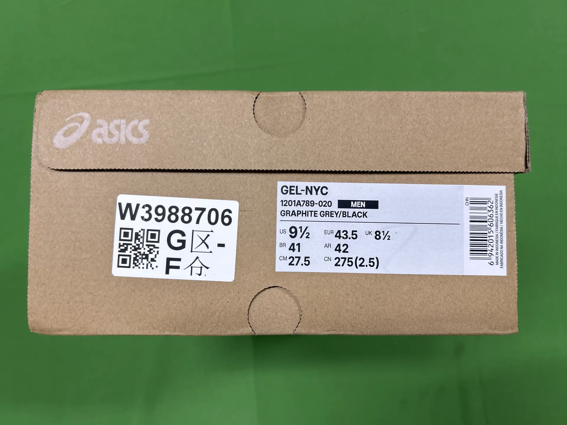 Asics GEL-NYC Graphite Grey/Black