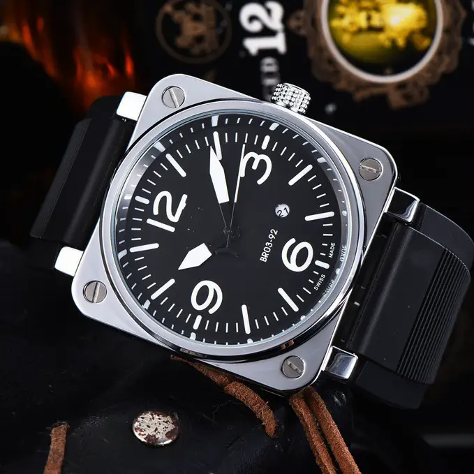 B Quartz Square Tape Watch Men Casual Trendy Small Wholesale