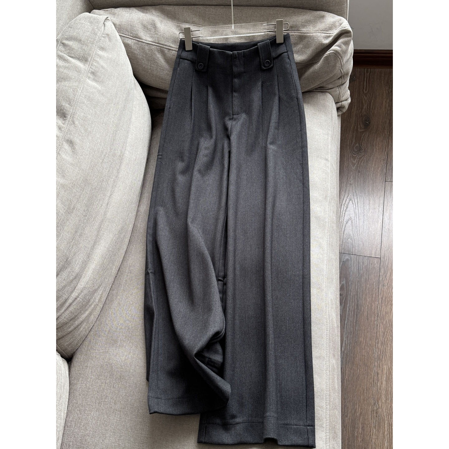 2026 New Spring Blend Casual Suit Straight-Leg Pants Commuter Wide-Leg Pants for Women Wholesale H05Dk8513