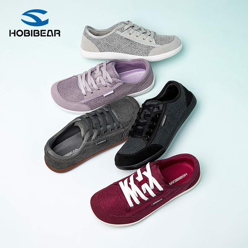 Hobibear Wide-Toe Shoes Spring & Fall Men's Shoes Sports Shoes Soft-Soled Casual Wide-Last Flats Shoes Walking Shoes Cross-Border Wholesale