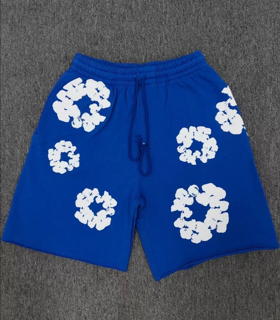 木棉花**发泡印花短裤短袖  3