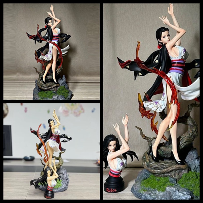 One Piece Nico Robin Gk Son of the Devil Dual Style Chassis Desktop Ornament Model Boxed Figure