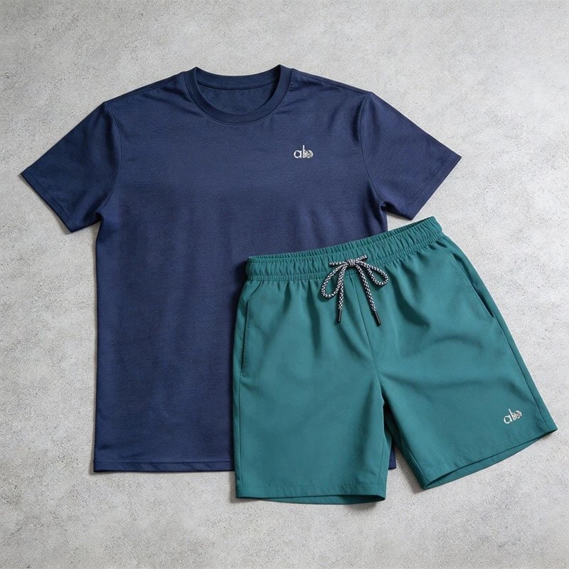 Alo T-shirt and Shorts Set