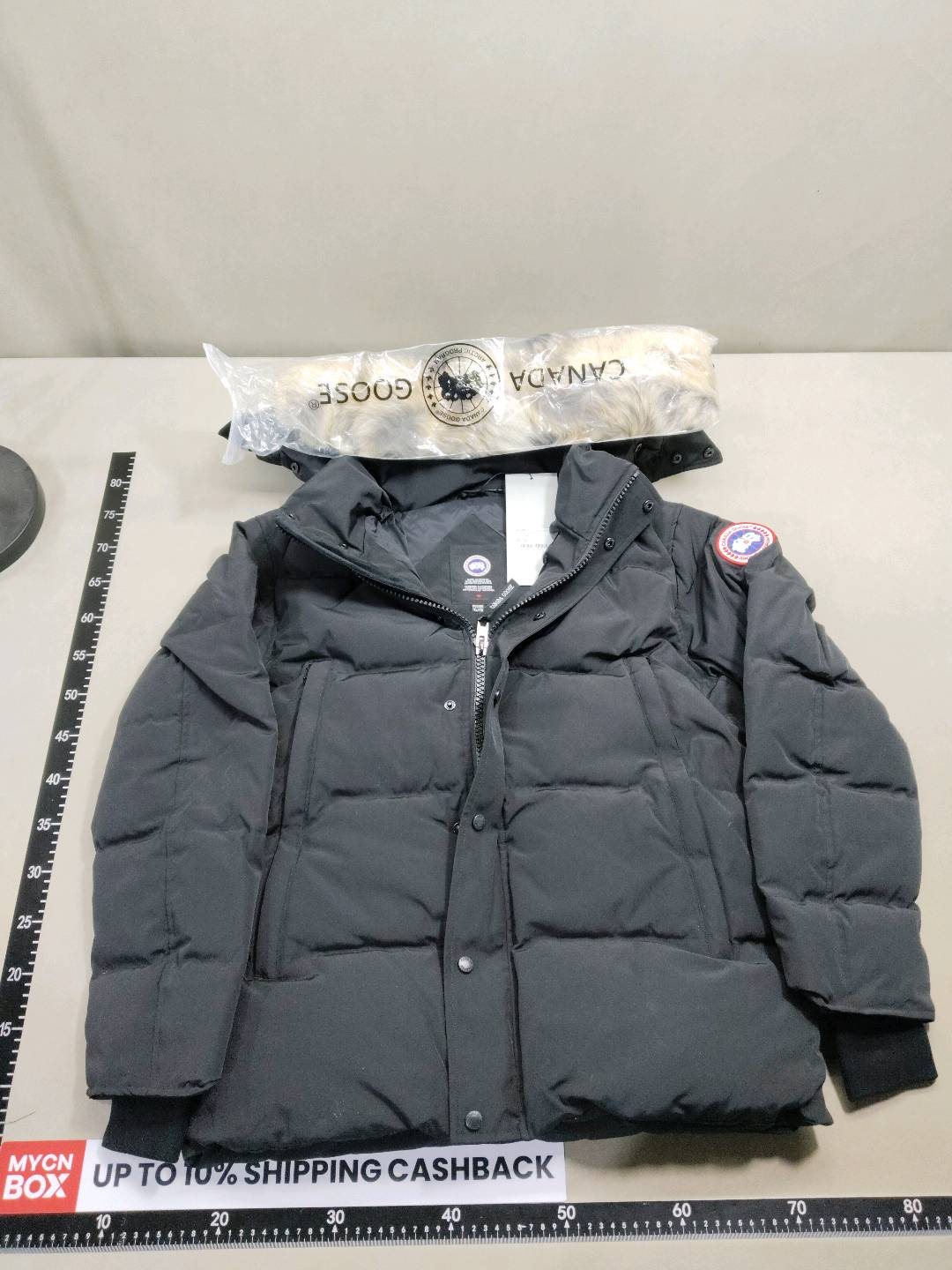 29 Jacket Wolf Fur QC