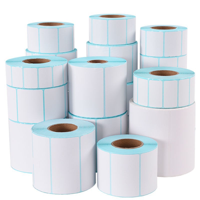 Three-Proof Thermal Label Paper with Printed Logo, Non-Adhesive Label, Mid-Autumn Gift Box Sealing Sticker, Custom Logo Sticker
