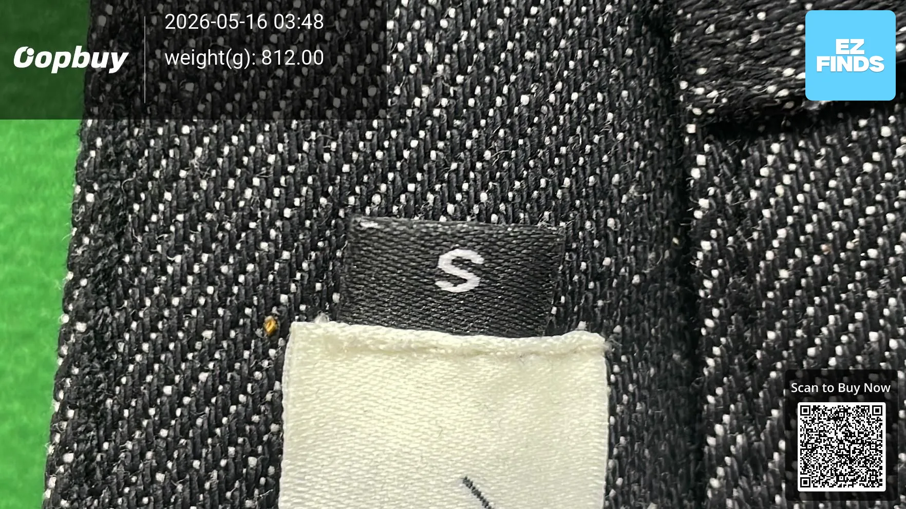 Red-Edged Denim with a Dull Finish QC
