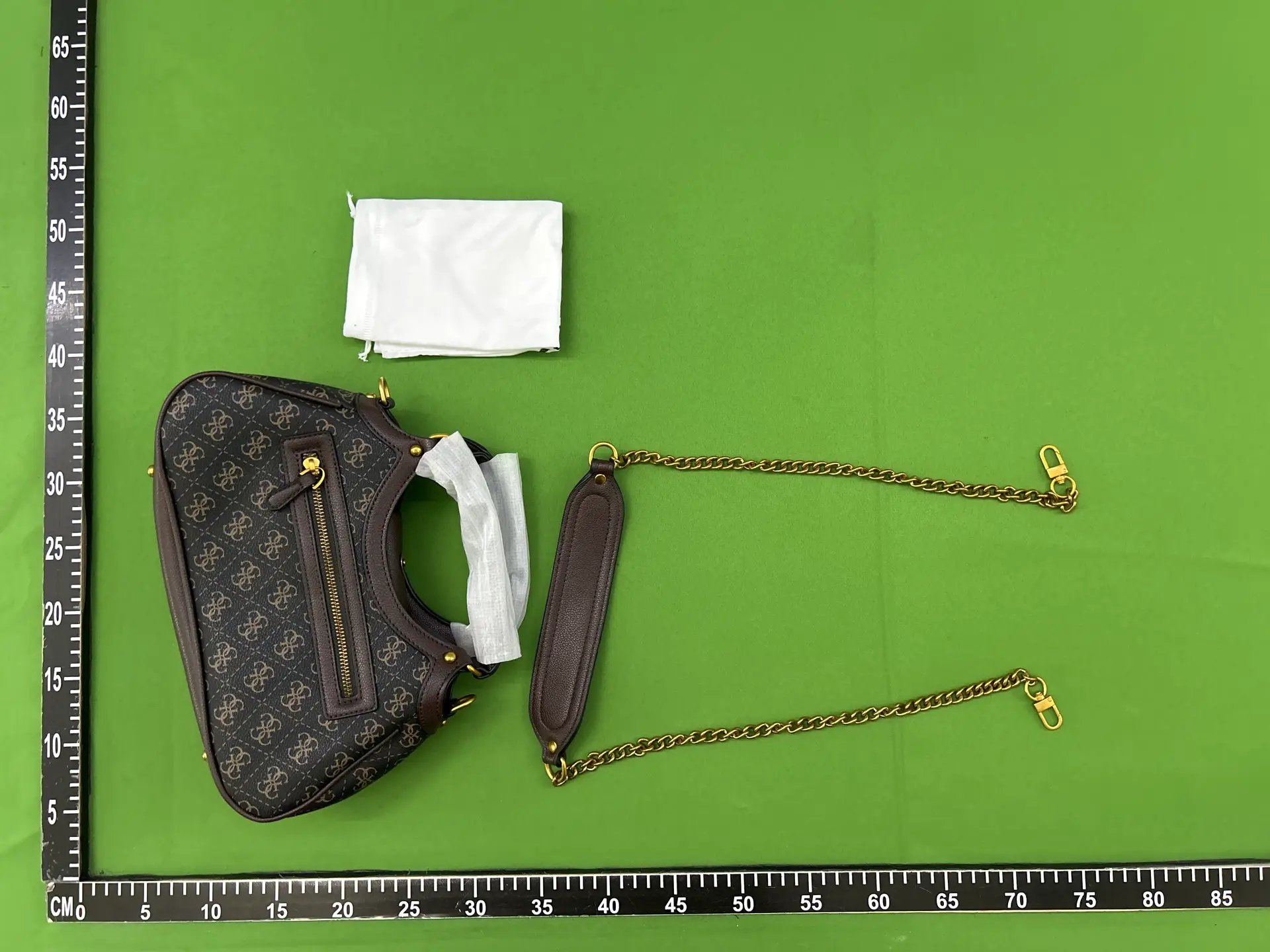 Guess foreign trade new women's bag European and American fashion simple printing portable shoulder slung bag ins small bag