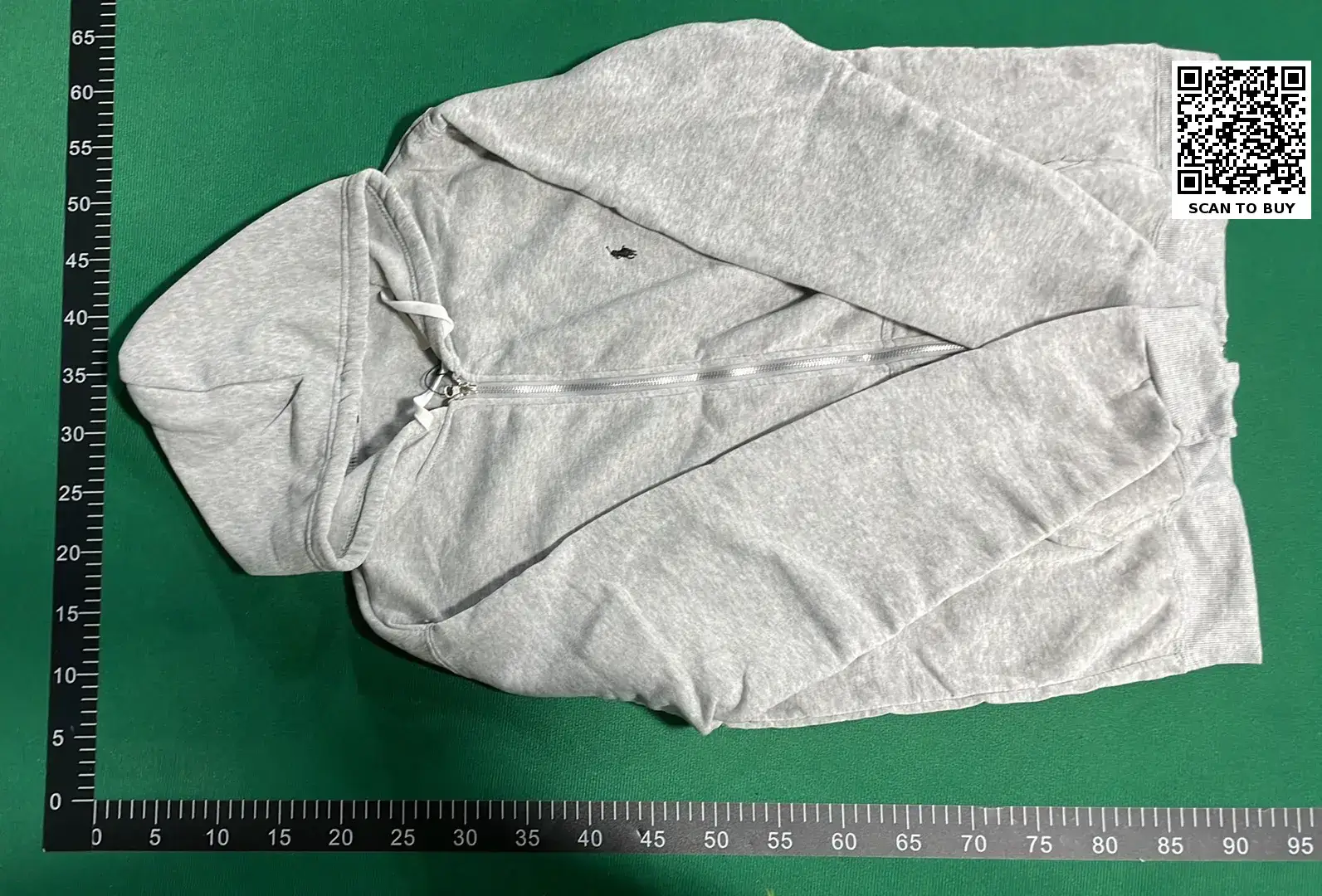Polo Ralph Lauren Zip Hoodie Grey