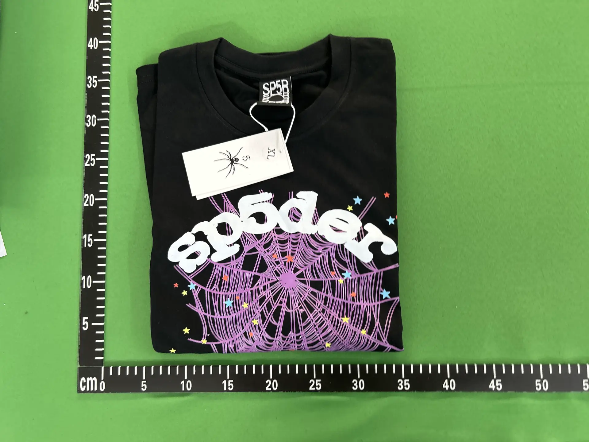SP5R Spider Web T-Shirt Black