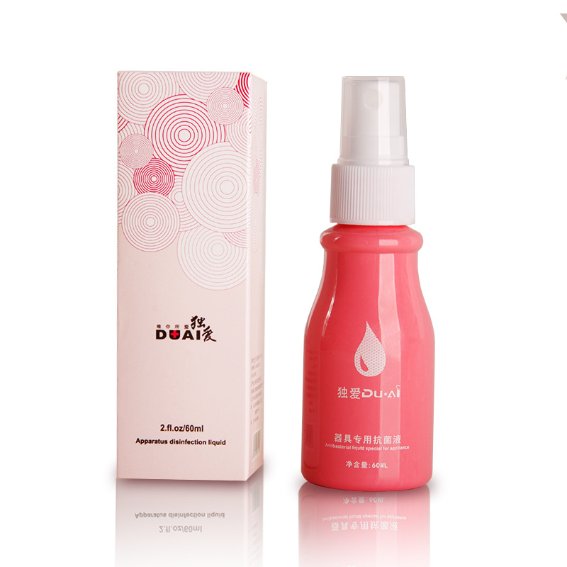 Duai Adult Appliance Disinfectant 60ml Antibacterial Care Solution for Men and Women Masturbation Toys Adult Appliance Cleaning