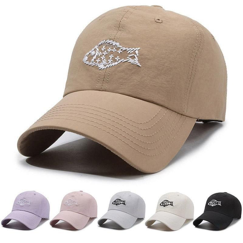 Hat Spring and Summer Women's Big Head Hat Quick-Drying Men's Outdoor Trendy Brand Duck Tongue Sunshade Enlarged and Deepened Baseball Cap