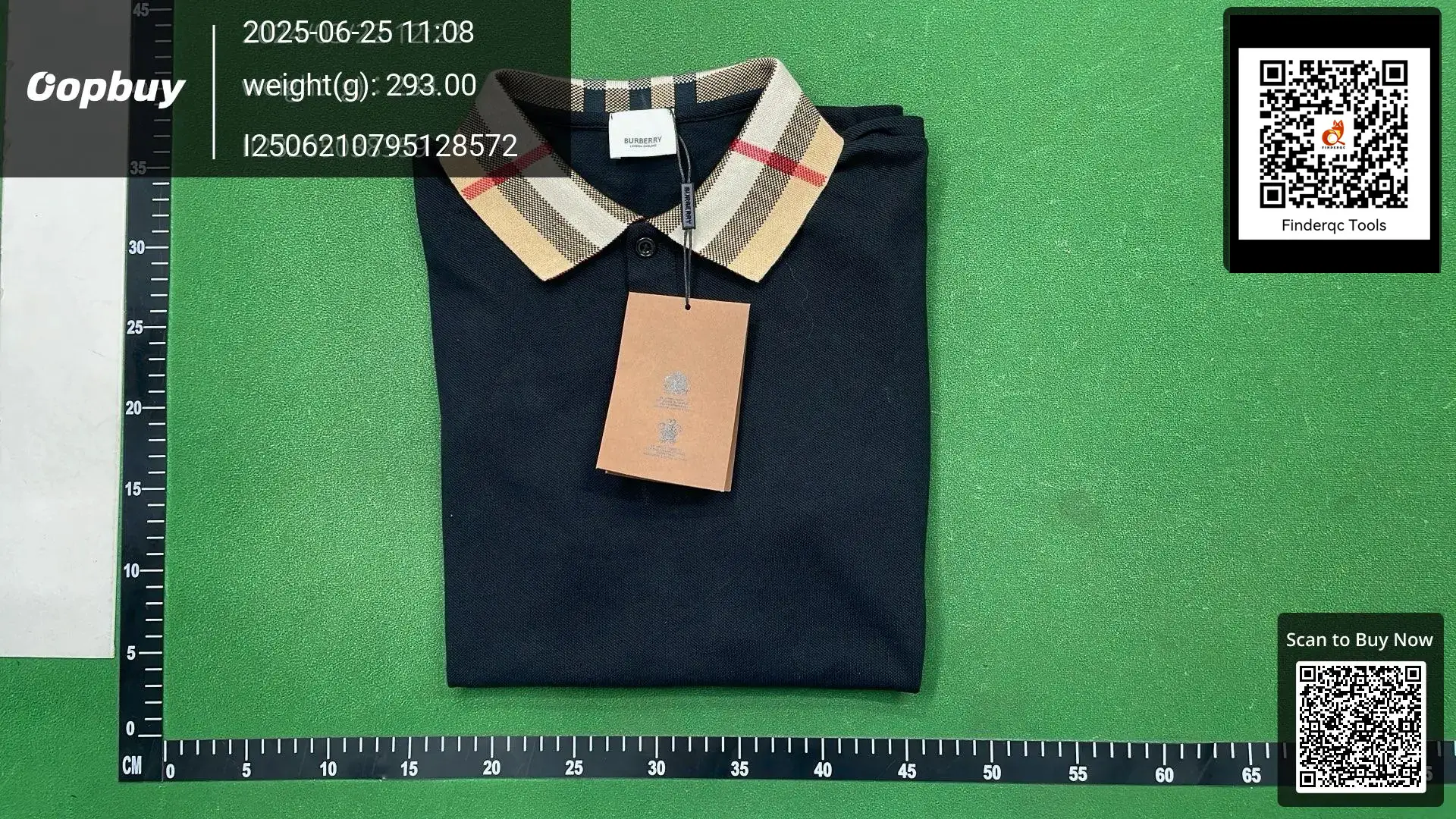 Burberry Polo Shirt Black