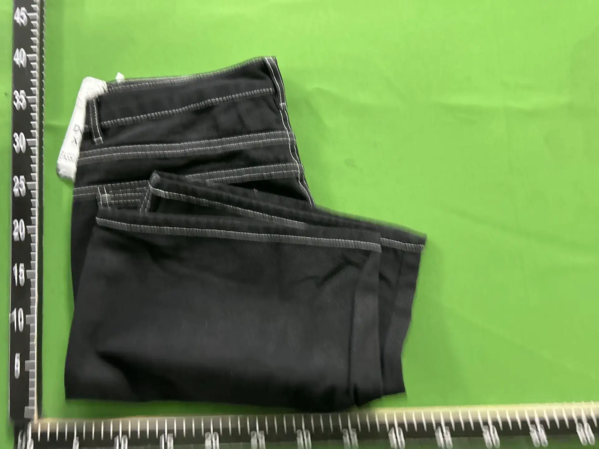 2024 European and American Hip-Hop Printed Denim Shorts for Men, American Trendy Brand Casual Wide-Leg Shorts