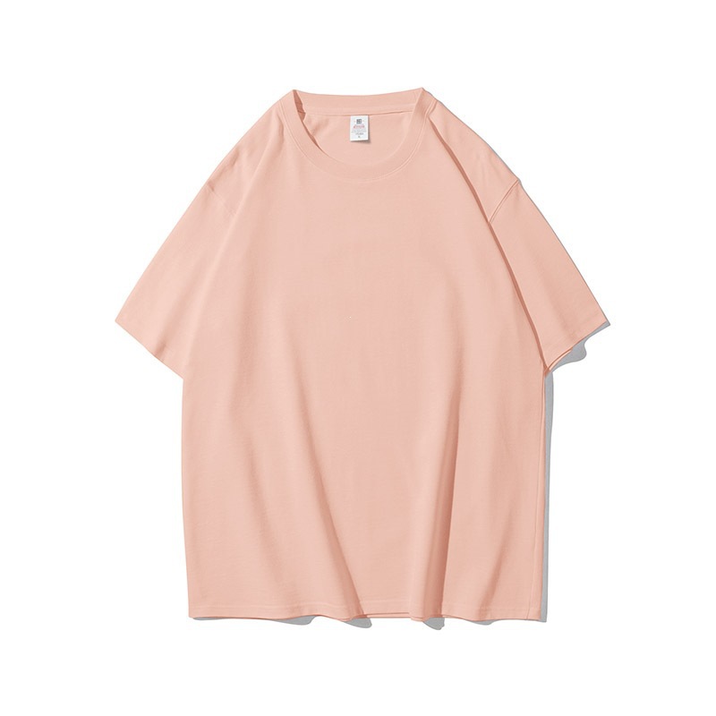 180g Polyester-Cotton T-Shirt with Custom Logo, Cross-Border Cotton Round-Neck Short-Sleeve Cultural Shirt with Printed Graphic, Large Size Men's T-Shirt