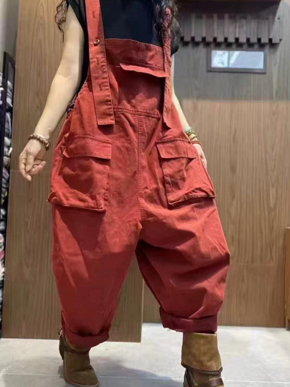 2026 Spring Style Overalls for Women, Loose Casual Korean Style College Style Jumpsuits, Lazy Style Overalls, New Fashion