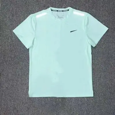 Spot Summer Short-Sleeved Track and Field Training Sports Tops for Sports Students Marathon Men's and Women's Ice Silk Running Quick-Drying T-Shirts
