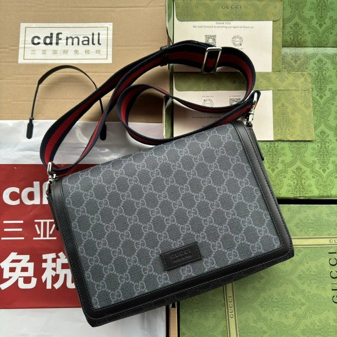 NO.86 Men's bag handbag GG bag 771167Whatspp：(+86 15159050860)Whatspp：(+86 15159050860)
