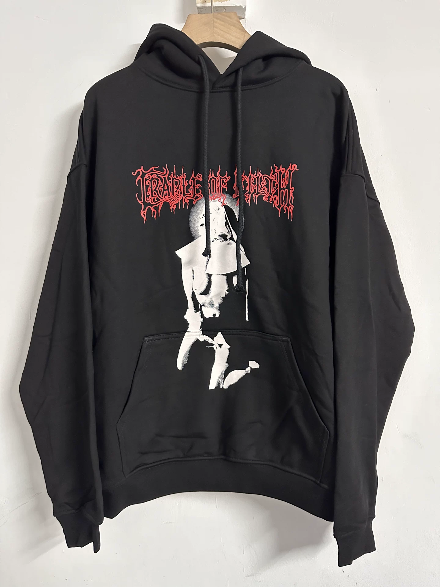High version vet Paris style 2025 new printed logo unisex loose hooded sweatshirt trendy