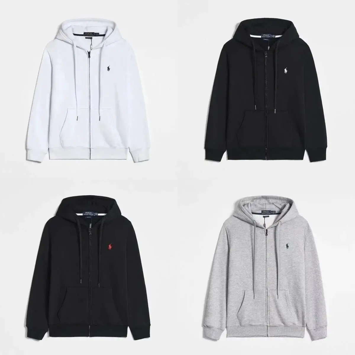 R*L zip-up sweatshirt