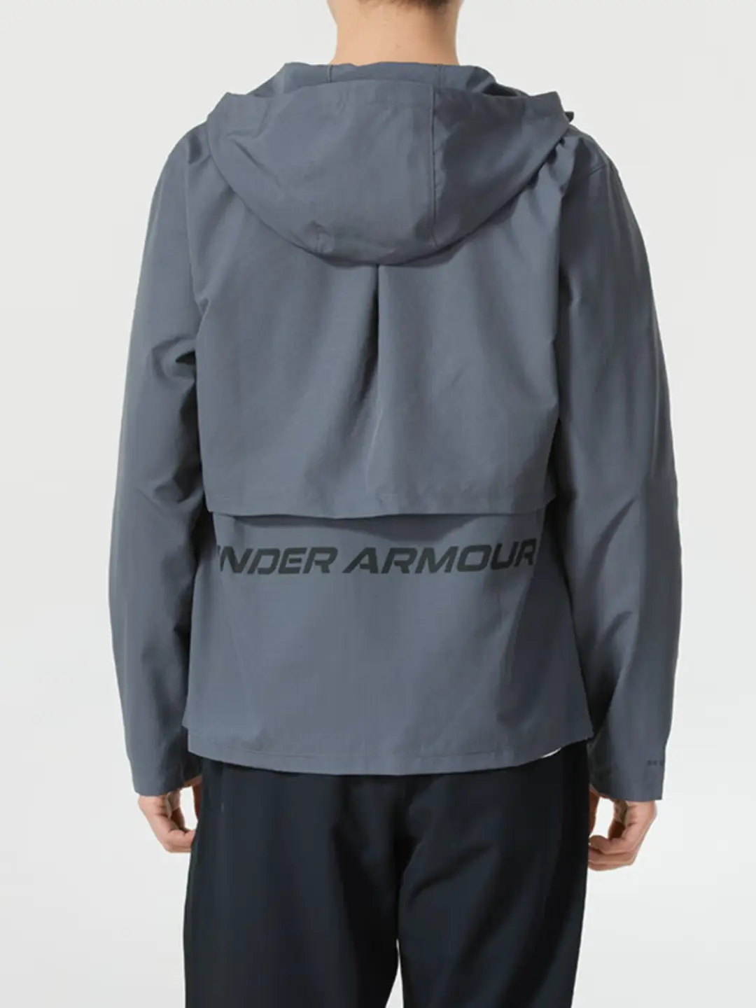 Under Armor Ua Official Men's Hooded Lightweight Breathable Sports jacket Outdoor Training Casual Sun Protection Woven Outwear