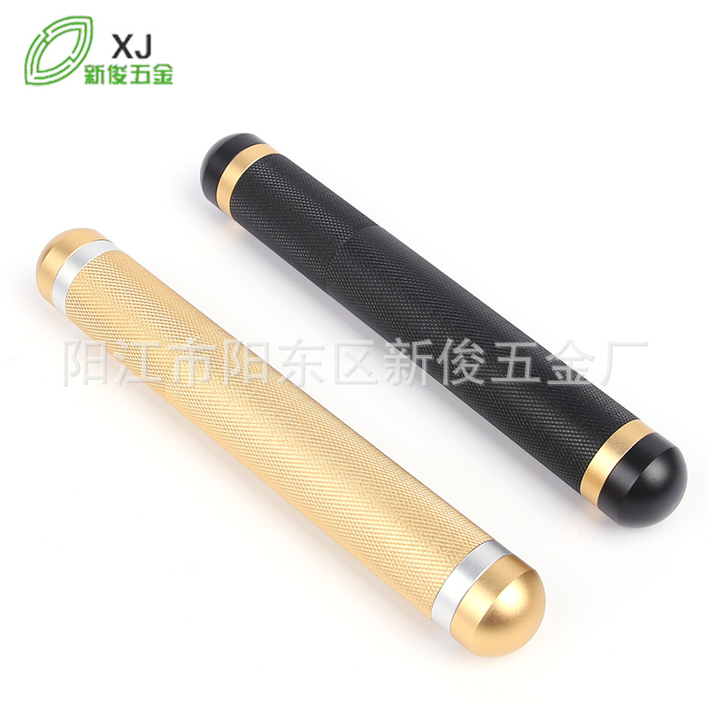 Factory spot wholesale aluminum alloy cigar tube portable cigar tube cigar storage cylinder can be printed LOGO