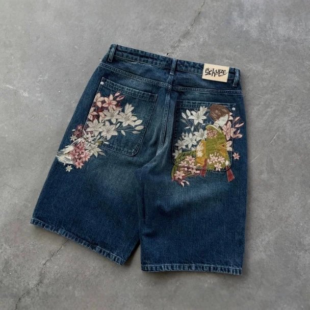 SCHYE Denim Shorts