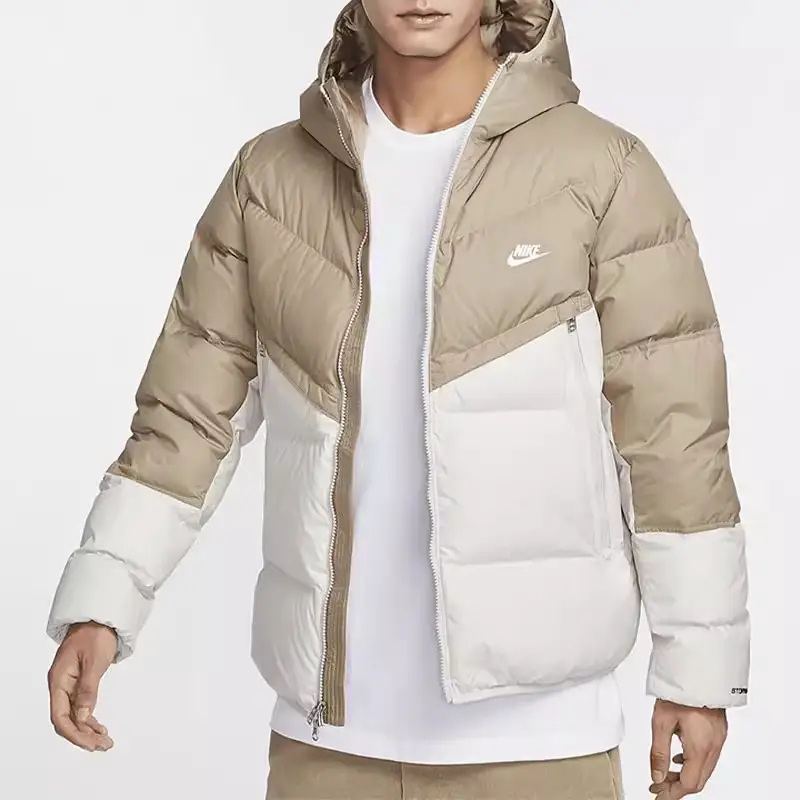 Nike Men's Winter Hooded Heattech Short Casual jacket Outwear Down jacket Dv1132-077-247