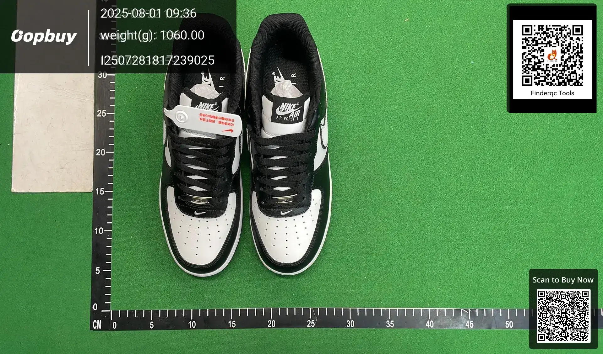 Nike Air Force 1 Low Black White