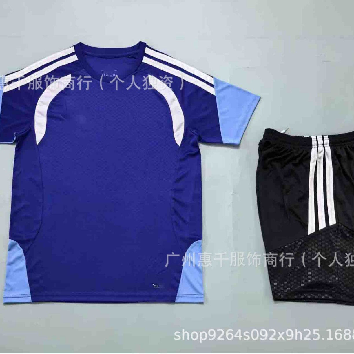 2026 New Football Training Uniform Set Quick-Drying Short-Sleeved Shorts Sports Team Uniform Men's and Women's Adult Competition Training Uniform QC-foto från 1688 på Qualit.ly
