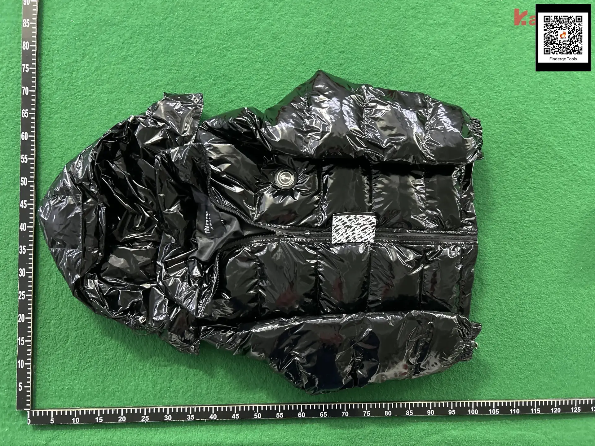 Trapstar Puffer Jacket Black