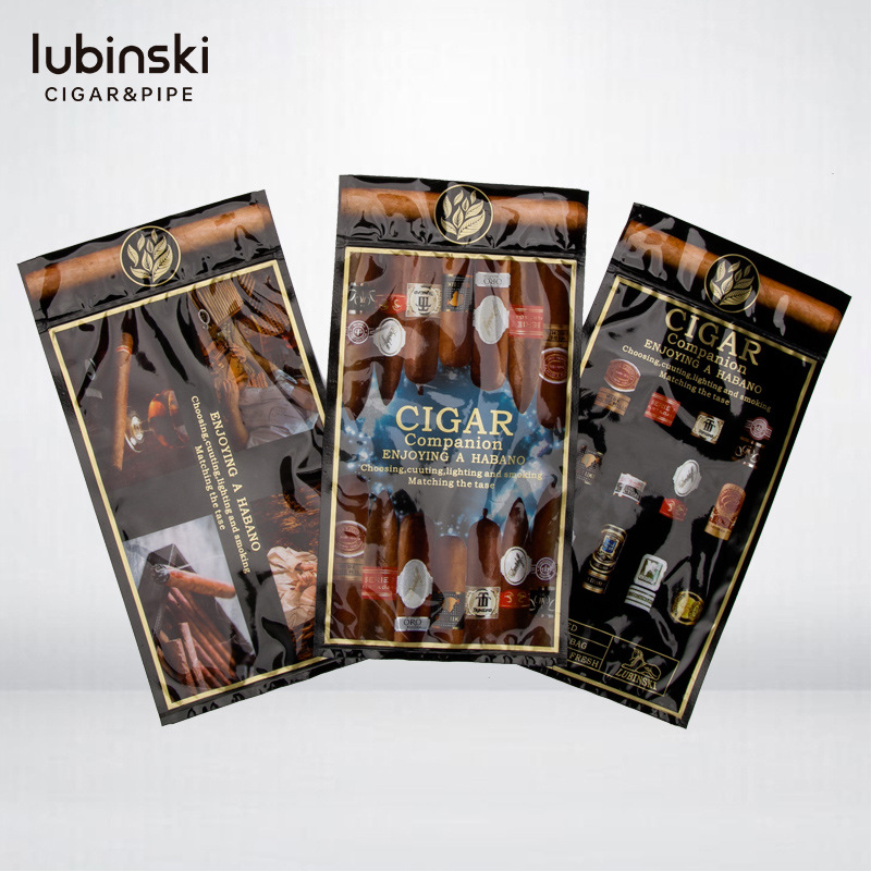 Lubinski Cigar Moisturizing Bag 5 Pack Portable Sealed Moisturizing Bag Lubinski Cigar Special Moisturizing Bag