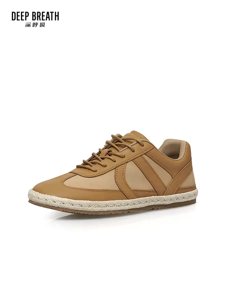 Deep Breath Deep Breathing Women's Shoes Minimalist Straw Bottom Moral Training Shoes Women's 2025 New arrival Casual Shoes Ax12316