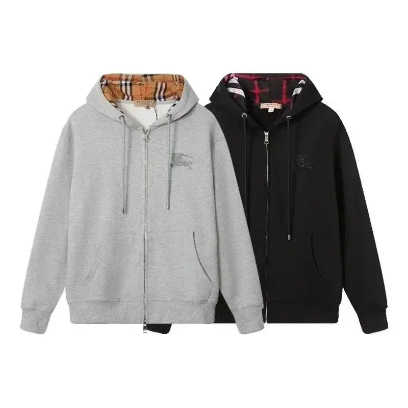 Burberry Zip-Up Hoodie
