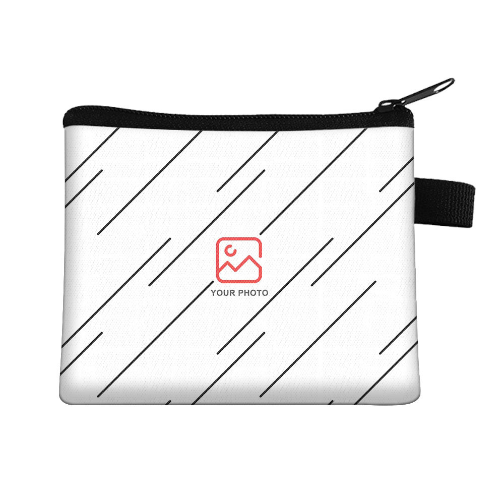 To map children's coin purse student portable card bag coin bag key storage bag polyester clutch bag wholesale