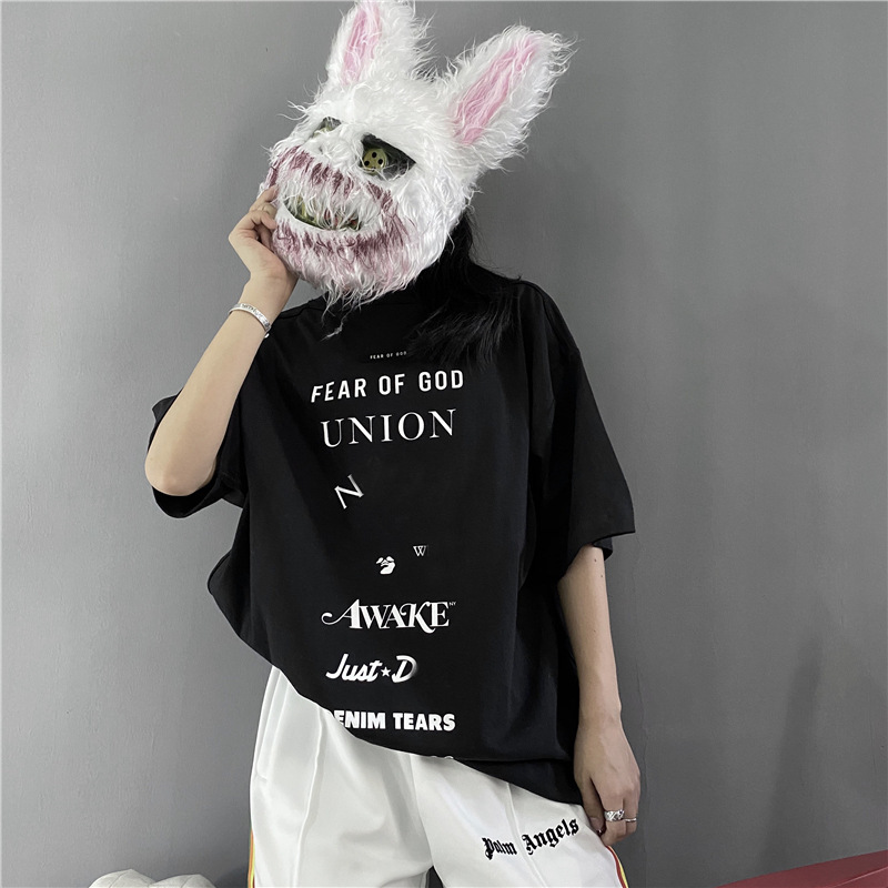 Essentials Zone Short-Sleeved Nine-Party Joint Charity Season 6 Main Line Fg Reflective Loose Couple T-Shirt